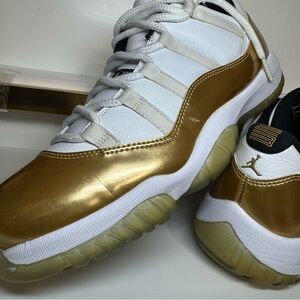 Air Jordan 11 Retro Low Closing Ceremony Metallic Gold 528895-103 Men 10.5. 🥇🏅🏆